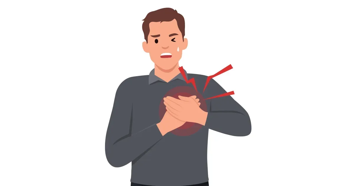 갑작스러운 가슴 통증? 이것이 원인일 수 있다