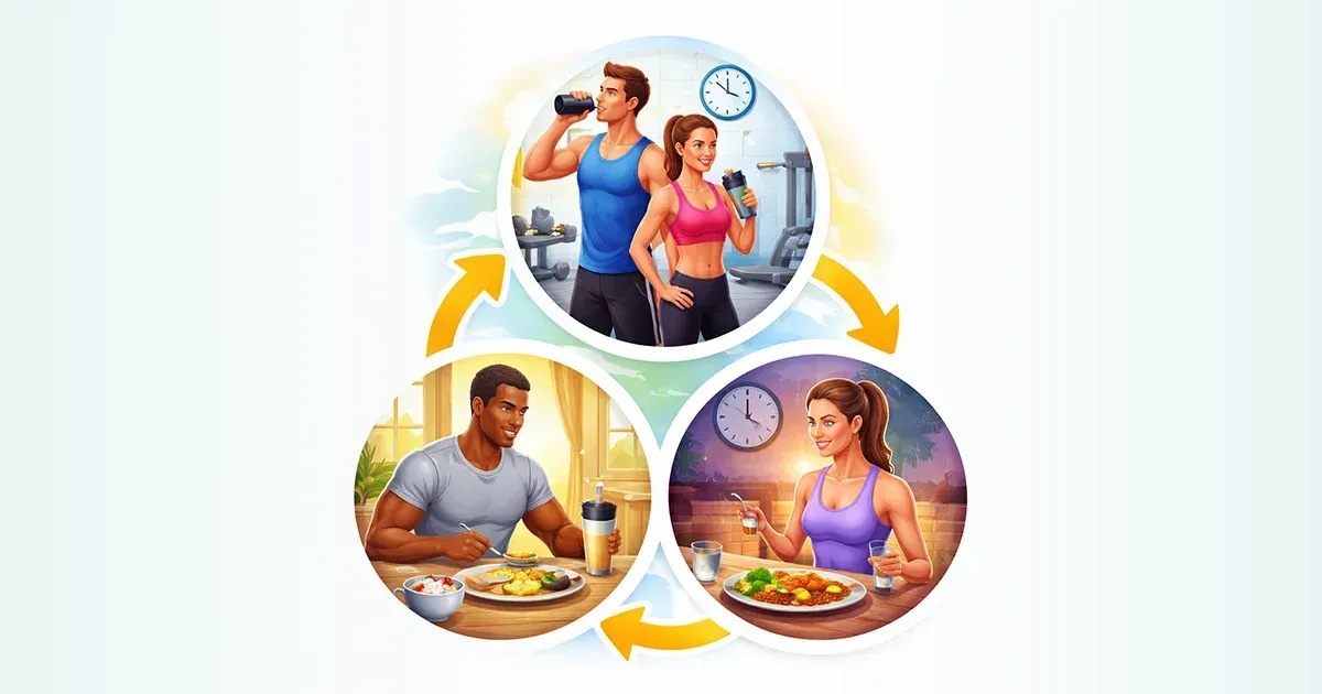 단백질을 섭취하기 가장 좋은 시간은 언제?