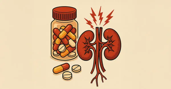 신장을 손상시키는 약물의 유형